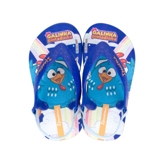 Chinelo Galinha Pintadinha Baby - 27071 - Atacado