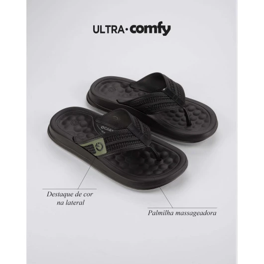 Chinelo Masculino Cartago Santiago - 12209 - Atacado