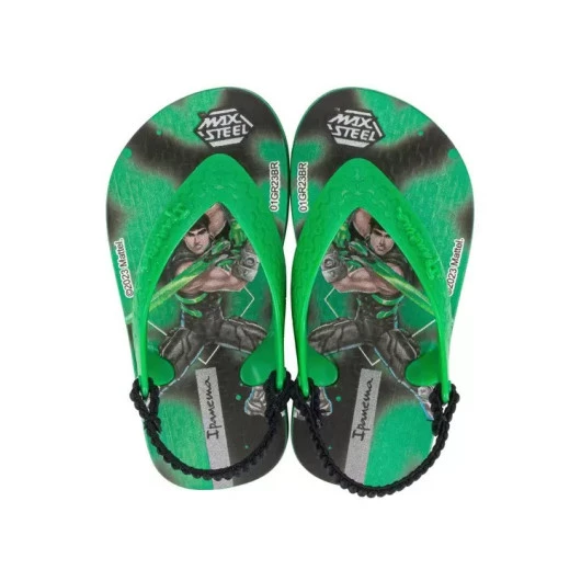 Chinelo Ipanema Polly e Max Steel Baby - 26349 - Atacado