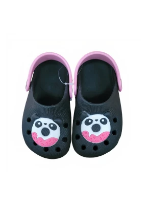 Babuche Kimimo Menina 9043-02 - PRETO - Colmeia - ATACADO